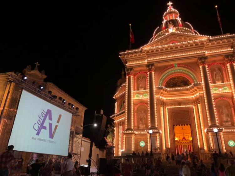 Cefai Audio Visual projection